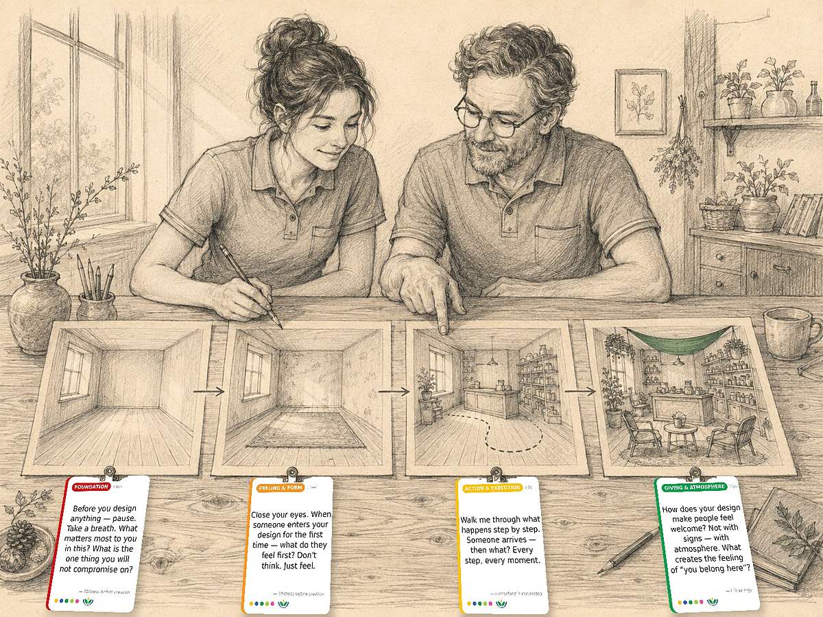 The Creator Game — the design grows layer by layer